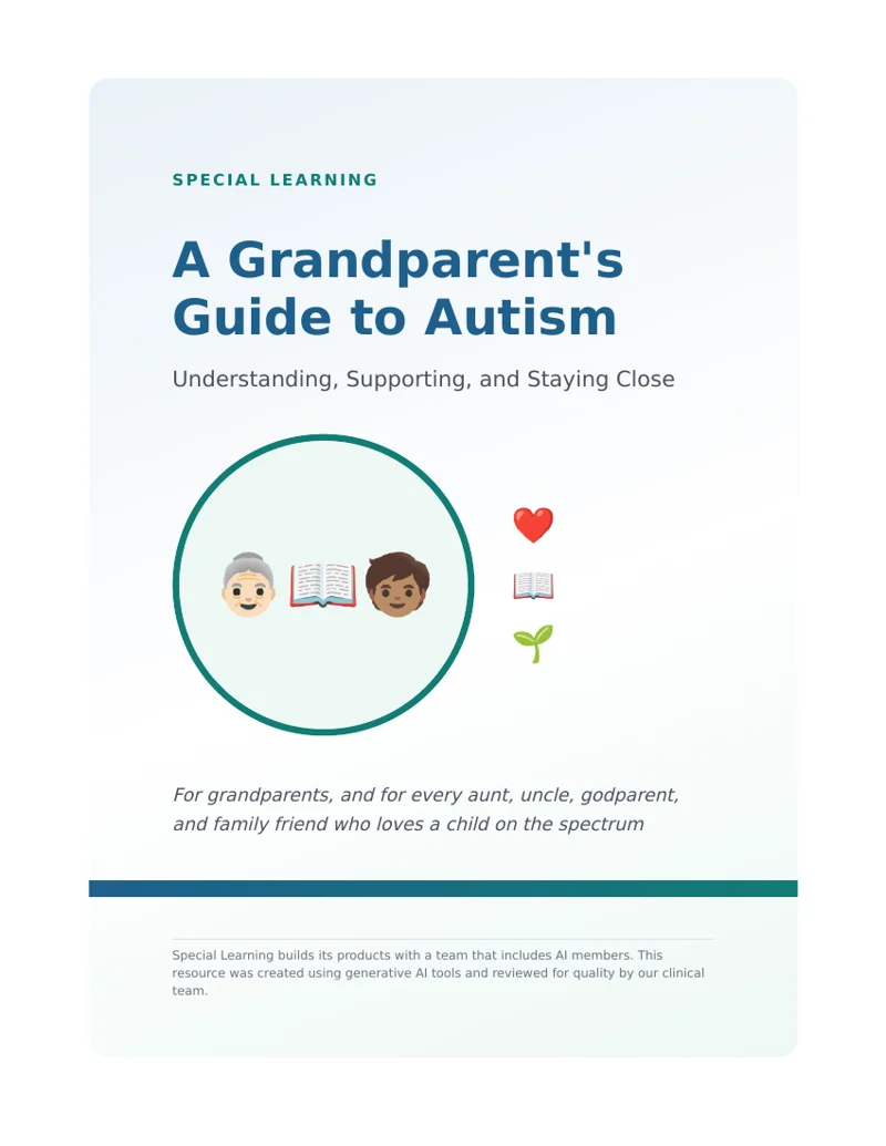 A Grandparent's Guide to Autism — Understanding, Supporting, and Staying Close